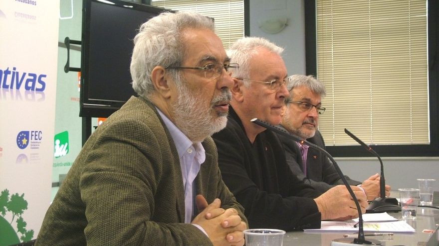 García Rubio y Cayo Lara. Fuente: clm24.es