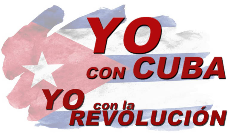 Yo con Cuba. Yo con la Revolución.