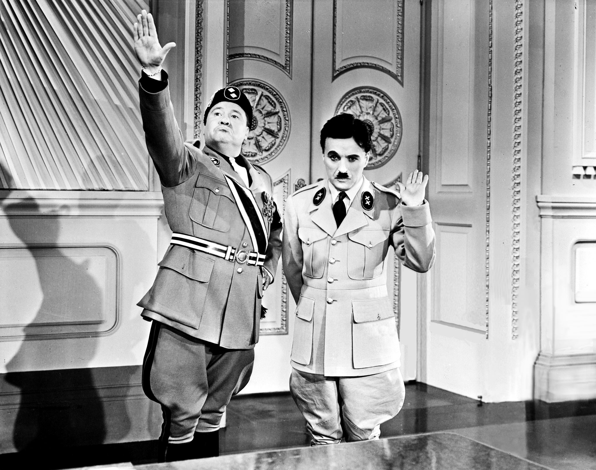 Adolf Hitler y Benito Musslini